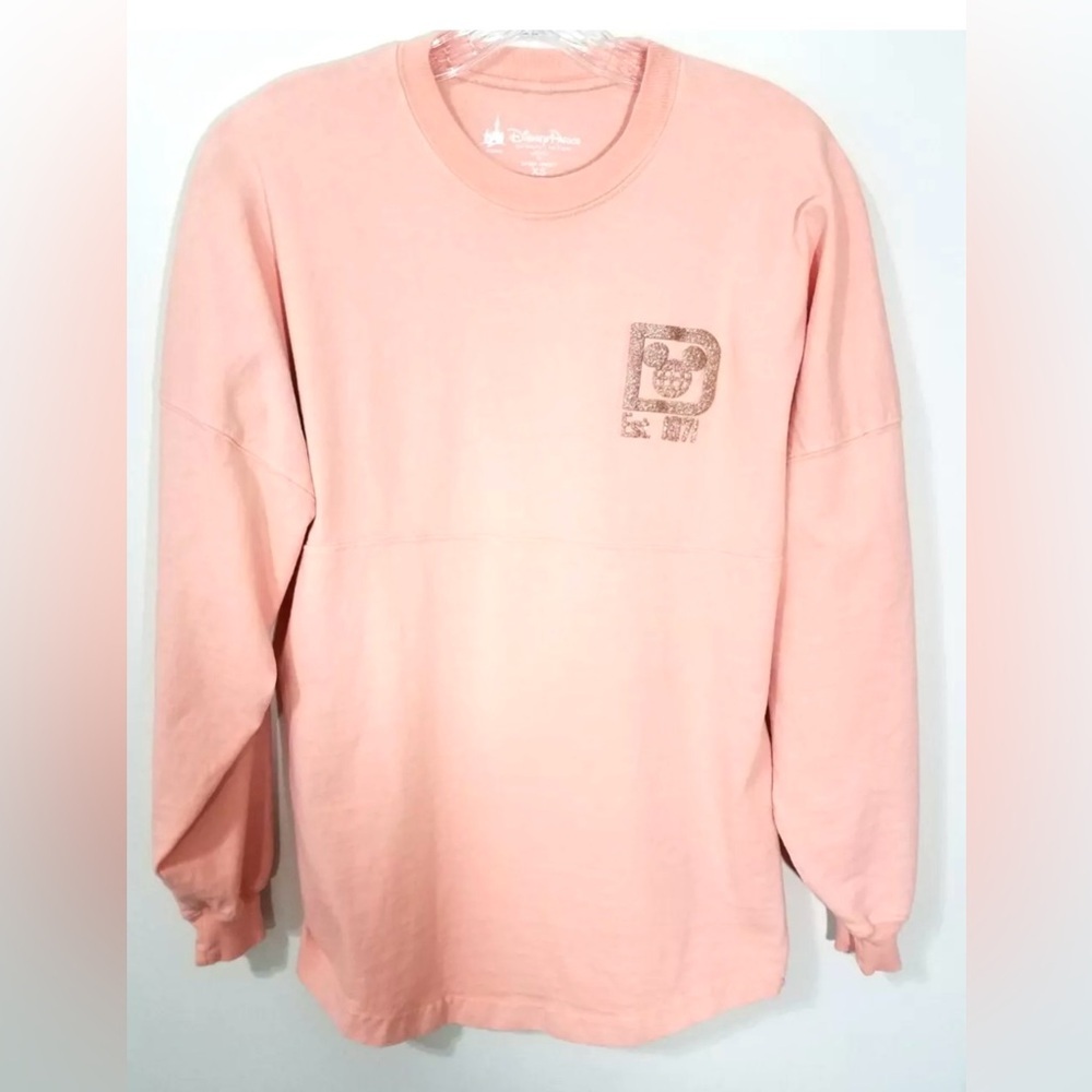 Disney Parks Spirit Jersey Walt Disney World Rose Gold metallic SZ XS NWOT - Picture 1 of 14